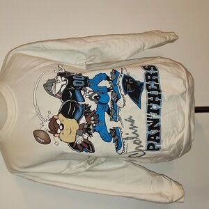 Vintage Carolina Panthers Looney tunes 1993 sweatshirt size medium